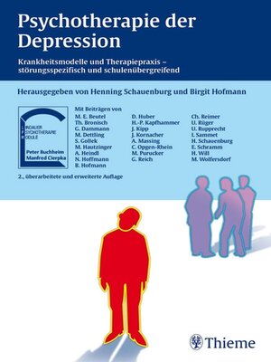 cover image of Psychotherapie der Depression